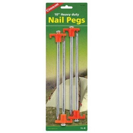 COLEMAN 4PK 10 STL Tent Peg 2000016444